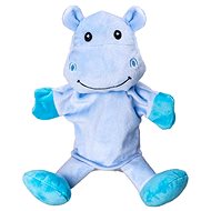 Mikro Trading Blue Hippo 25 cm - Hand Puppet
