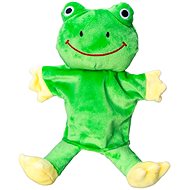 Mikro Trading Frog green 25 cm - Hand Puppet