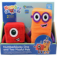 Learning Resources Numberblocks Jeden a dva hraví kamarádi - Soft Toy