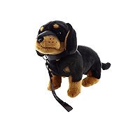 Lamps Dachshund with Leash 27 cm - Soft Toy