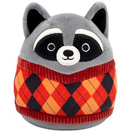 Squishmallows Raccoon in Rocky sweater - Soft Toy
