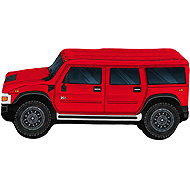 Impar Plush Hummer, red - Soft Toy