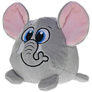 Mikrotrading Plush Elephant round 30 cm - Soft Toy
