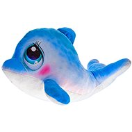 Mikrotrading Plush Dolphin 30 cm Glitter Belly - Soft Toy