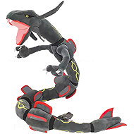 Plush Pokémon Rayquaza grey flexible 80 cm - Soft Toy