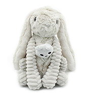 Les Déglingos Plush rabbit, mother and baby, grey - Soft Toy
