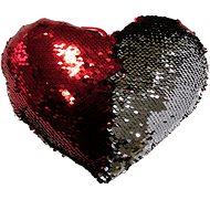 Vizopol Sequin heart 20 cm - Soft Toy