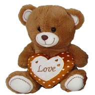 Vizopol Bear with heart 22 cm - Soft Toy