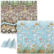 Nukido Foldable foam mat 200 × 180 × 1 cm ocean-ground - Play Mat