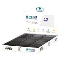 Ultimate Guard 18-Pocket Pages Side-Loading Black, set 50 ks - Card Case