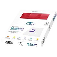 Ultimate Guard 18-Pocket Side-Loading Pages - set of 50 red - Card Case