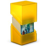Ultimate Guard Boulder™ Deck Case 80+ (Amber) - Card Storage Box