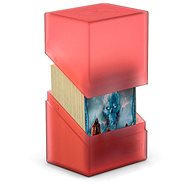 Ultimate Guard Boulder™ Deck Case 80+ (Ruby) - Card Storage Box