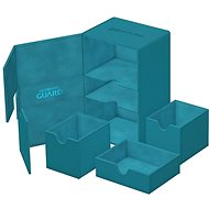 Ultimate Guard Twin Flip`n`Tray 160+ XenoSkin Monocolour Petrol - Card Storage Box