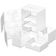 Ultimate Guard Twin Flip`n`Tray 160+ XenoSkin Monocolour White - Card Storage Box