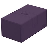 Ultimate Guard - Twin Flip 'n' Tray box 200+ (Mono Purple) - Card Storage Box
