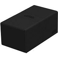 Ultimate Guard - Twin Flip 'n' Tray box 200+ (Mono Black) - Card Storage Box