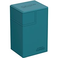 Ultimate Guard Flip`n`Tray 80+ XenoSkin Monocolour Petrol - Card Storage Box