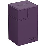 Ultimate Guard Flip`n`Tray 80+ XenoSkin Monocolour Purple - Card Storage Box