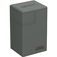 Ultimate Guard Flip`n`Tray 80+ XenoSkin Monocolour Grey - Card Storage Box