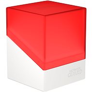 Ultimate Guard Boulder Deck Case 100+ SYNERGY Red/White - Card Storage Box