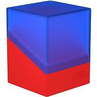 Ultimate Guard Boulder Deck Case 100+ SYNERGY Blue/Red - Card Storage Box