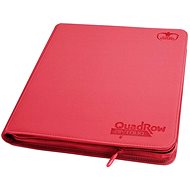 Ultimate Guard 24-Pocket QuadRow ZipFolio XenoSkin Red Album - Collector's Album