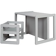 Roba children's seating set 3in1, grey - Children's sofa