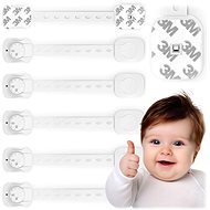 Ricokids Safety device for opening cabinets 798200 6 pcs white - Child Safety Lock