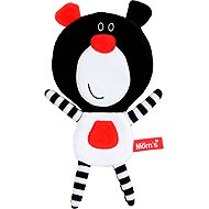 Mom´s Care Soothing Comforter Boo the Bear Black - Baby Rattle