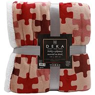 Home Elements Microflannel blanket with lamb Puzzle - Blanket