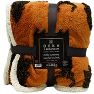 Home Elements Deka s beránkem, jacquard vzor Los, zrzavá - Blanket