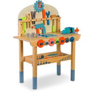 Ricokids Wooden workshop with tools RK-876 - Children's Tools