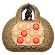 MG Pop It Triceratops interactive toy for children, brown - Pop It