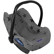 Dooky Seat Cover 0+ Grey Stars - Child Car Seat Cover