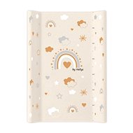 Baby Nellys Changing mat hard MDF Rainbow beige - Changing Pad
