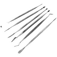 SHESTO Modelcraft Stainless Steel Mini Spatulas (Set of 6) - Model Making Accessories