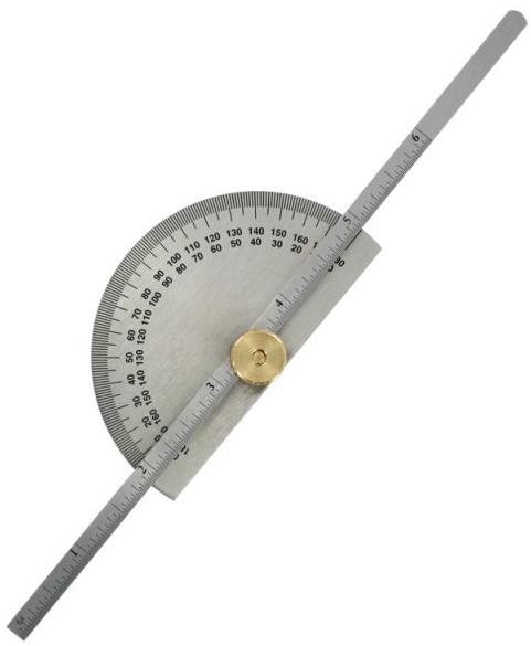 SHESTO Modelcraft depth gauge with protractor - Model Making Accessories