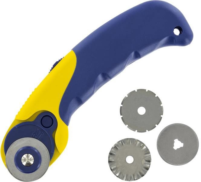 SHESTO Modelcraft rotary knife 45 mm, 3 cutting wheels - Model Making Accessories