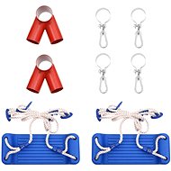 Shumee 92306 Swing seats with ropes, 2 pcs, blue, 38 × 16 cm, polyethylene - Swing