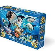 Prime 3D Puzzle with 3D Effect 63 Pieces Underwater Selfie - Jigsaw Puzzle
