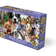 Prime 3D Puzzle with 3D Effect 100 Pieces Selfie: Barnyard Buddies - Jigsaw Puzzle