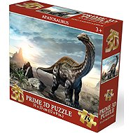 Prime 3D Puzzle with 3D Effect 48 Pieces Apatosaurus - Jigsaw Puzzle