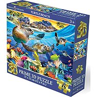 Prime 3D Puzzle with 3D Effect 48 Pieces Turtle Beach - Jigsaw Puzzle