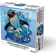 Prime 3D Wooden Puzzle 200 Pieces Ocean Selfie - Wooden Puzzle