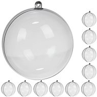 Ruhhy 22277 Acrylic ball 10 cm - 10 pcs - Creative Kit