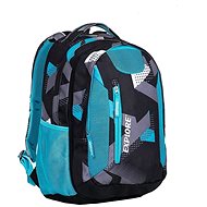 Explore Lian Mix turquoise - School Backpack