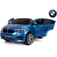 BMW X6 M blau lackiert - Kinder-Elektroauto