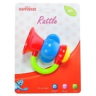 Rattlesnake blue trumpet - Baby Rattle