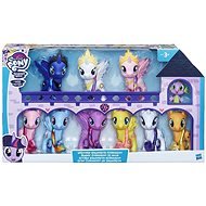 My Little Pony Große Equestria-Kollektion mit 9 Ponys und einem Drachen - Figuren